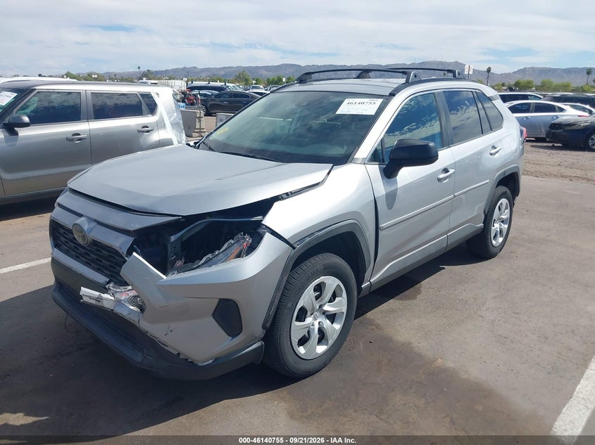 Vin: 2t3h1rfvxkw035683, lot: 46640489, toyota rav4 le 20192
