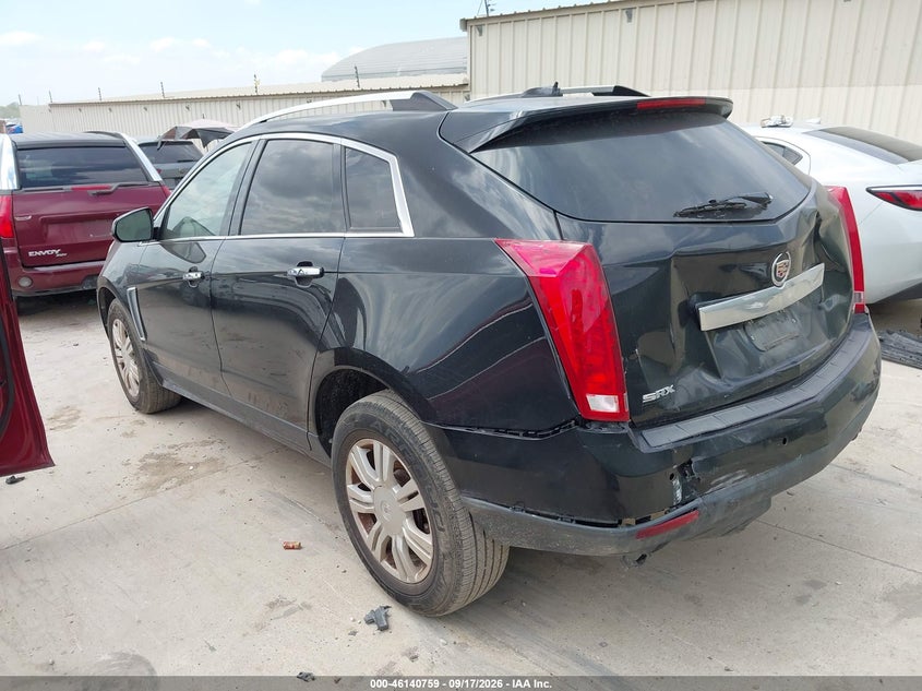Vin: 3gyfnbe30gs576162, lot: 46640493, cadillac srx luxury collection 20163