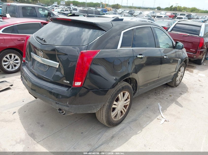 Vin: 3gyfnbe30gs576162, lot: 46640493, cadillac srx luxury collection 20164