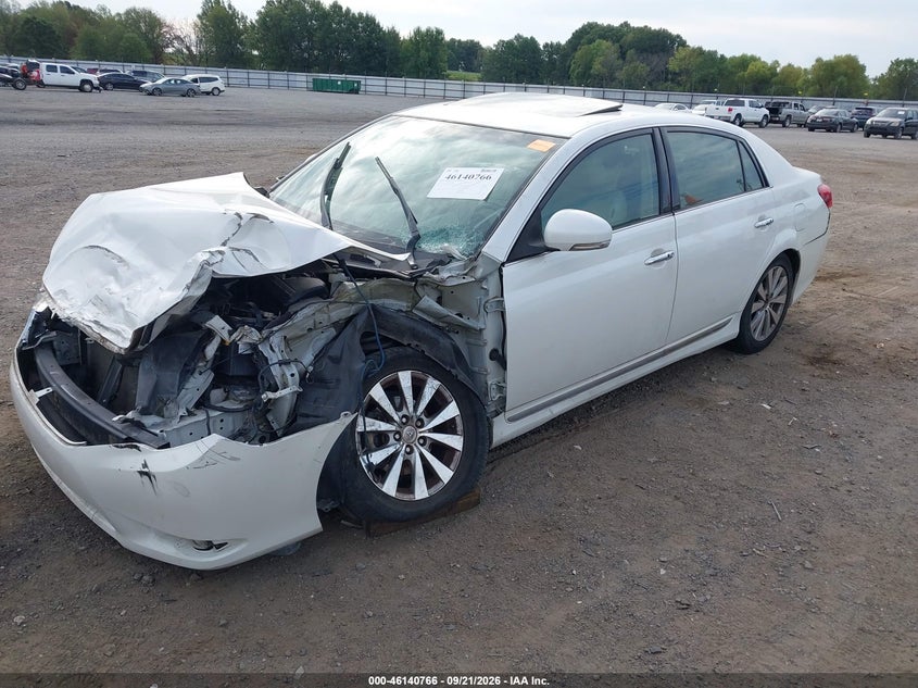 Vin: 4t1bk3db2b4429759, lot: 46640500, toyota avalon limited 20112