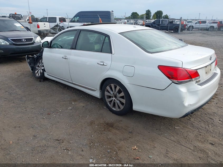 Vin: 4t1bk3db2b4429759, lot: 46640500, toyota avalon limited 20113