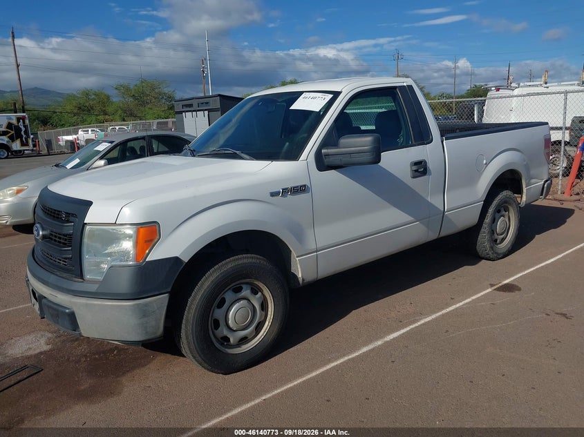 Vin: 1ftmf1cm0efb47508, lot: 46640507, ford f-150 xl 20142
