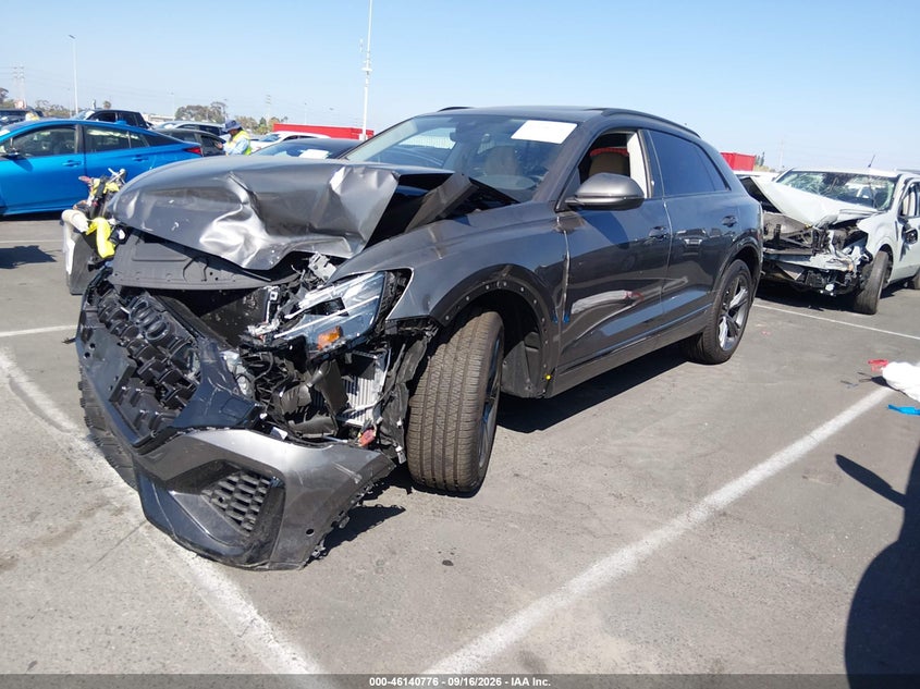 Vin: wa1avbf12td033784, lot: 46640509, audi q8 premium 55 tfsi quattro tiptronic 20262