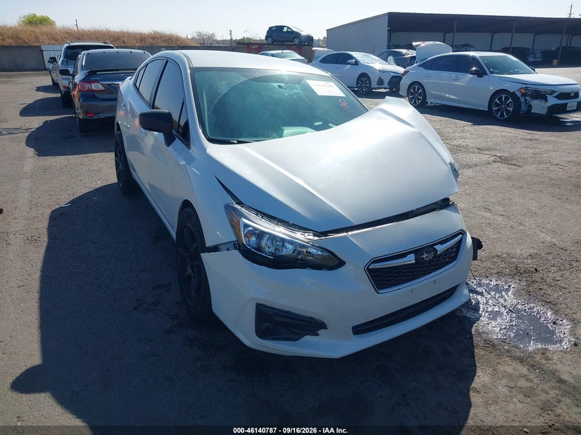 Vin: 4s3gkaa68j3620919, lot: 46640521, subaru impreza 2.0i 2018 img_1
