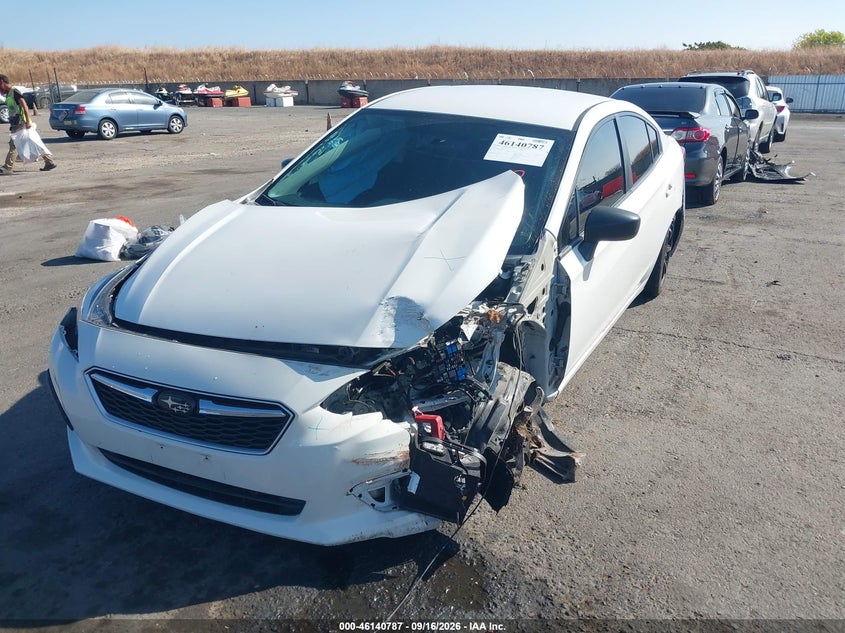 Vin: 4s3gkaa68j3620919, lot: 46640521, subaru impreza 2.0i 20182