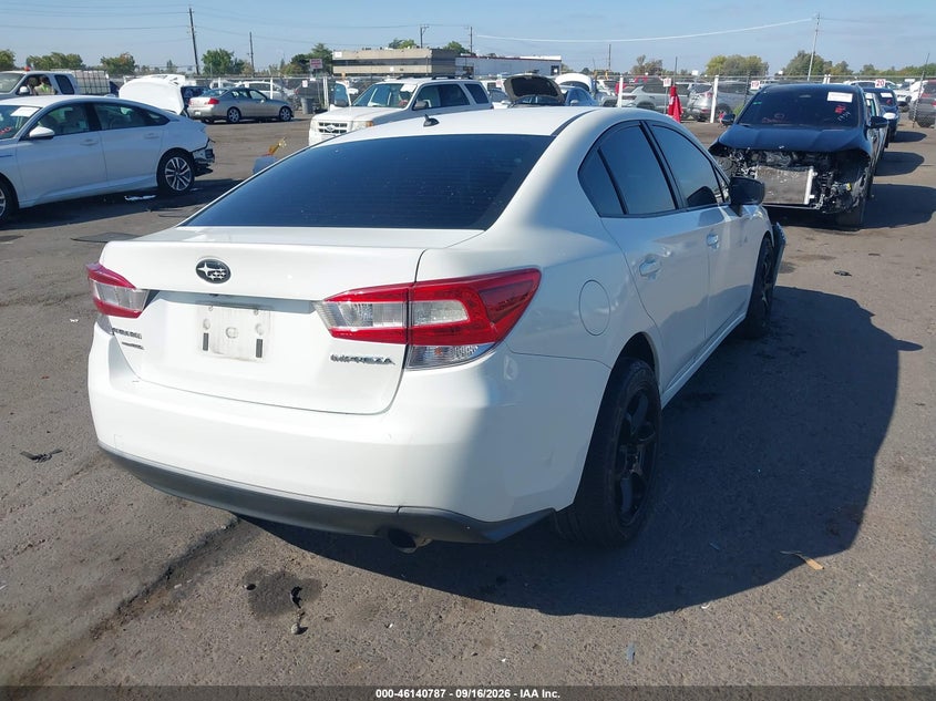 Vin: 4s3gkaa68j3620919, lot: 46640521, subaru impreza 2.0i 20184