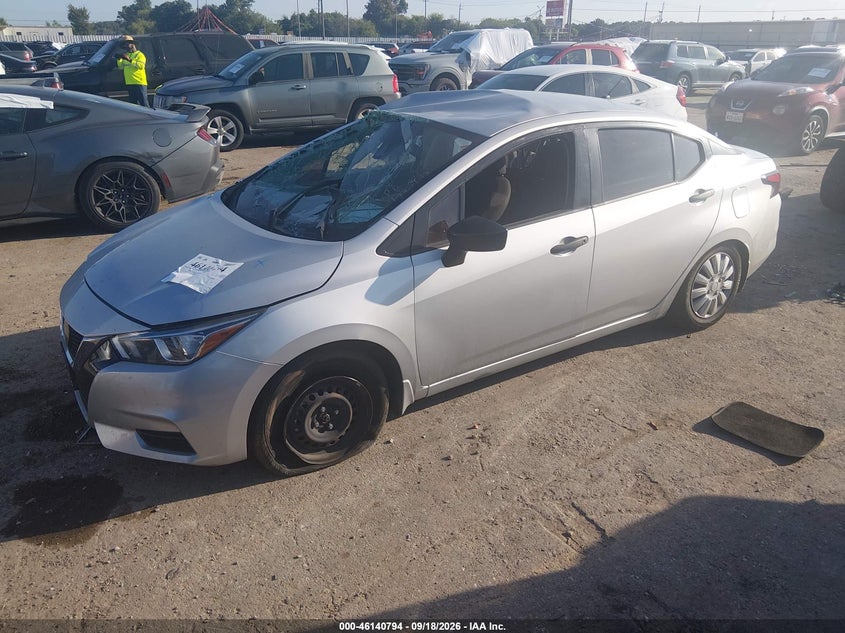 Vin: 3n1cn8dv2ll913422, lot: 46640528, nissan versa s xtronic cvt 20202