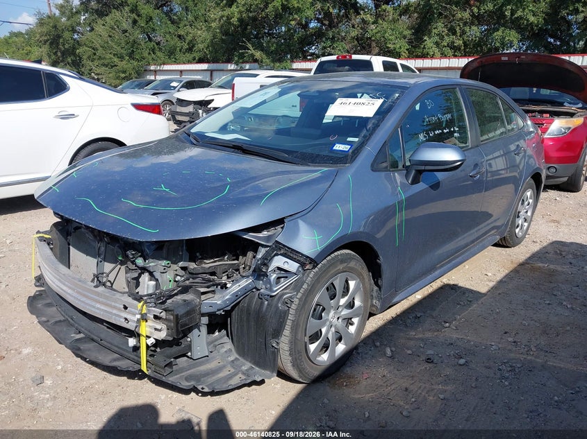 Vin: 5yfb4mde3sp258578, lot: 46640558, toyota corolla le 20252