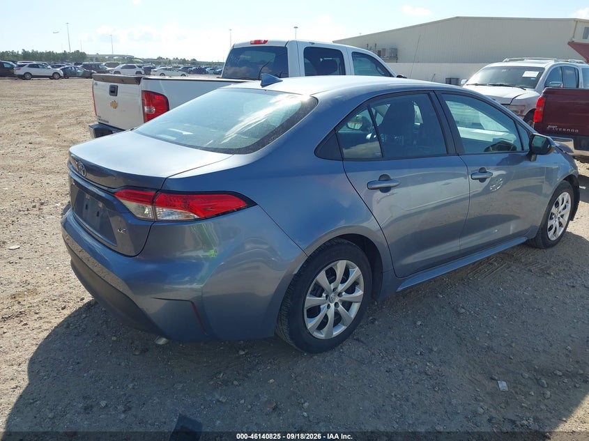Vin: 5yfb4mde3sp258578, lot: 46640558, toyota corolla le 20254