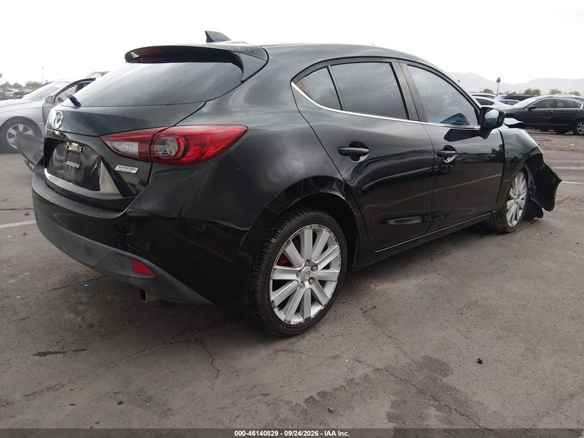 Vin: jm1bm1l71f1247221, lot: 46640563, mazda mazda3 i touring 20154