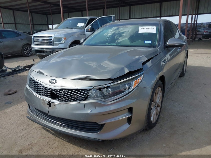 Vin: 5xxgu4l34gg030272, lot: 46640568, kia optima ex 20162