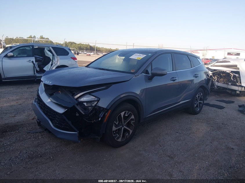 Vin: 5xyk33af4pg100885, lot: 46640571, kia sportage ex 20232