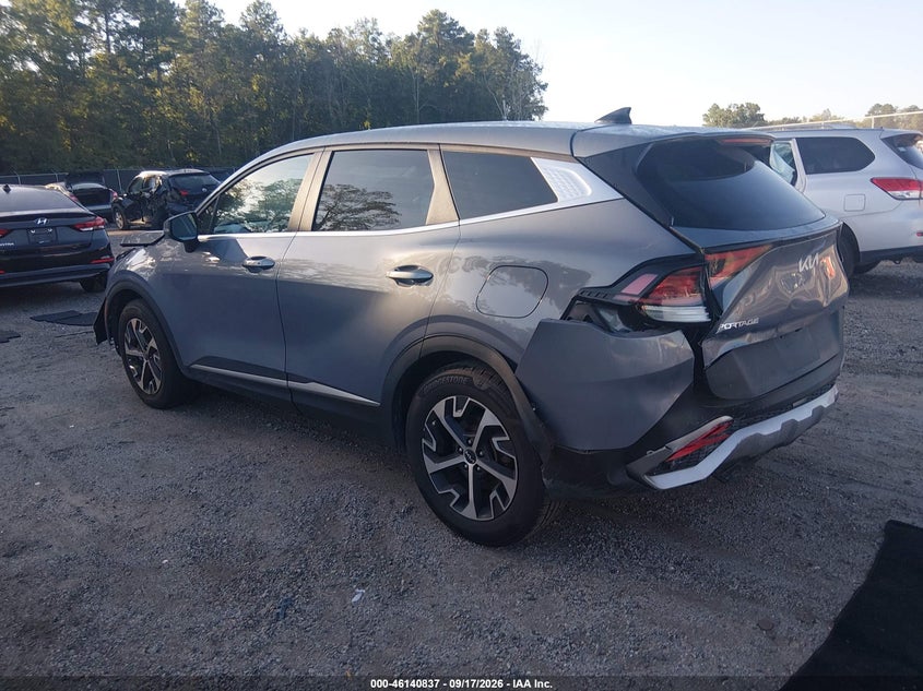 Vin: 5xyk33af4pg100885, lot: 46640571, kia sportage ex 20233