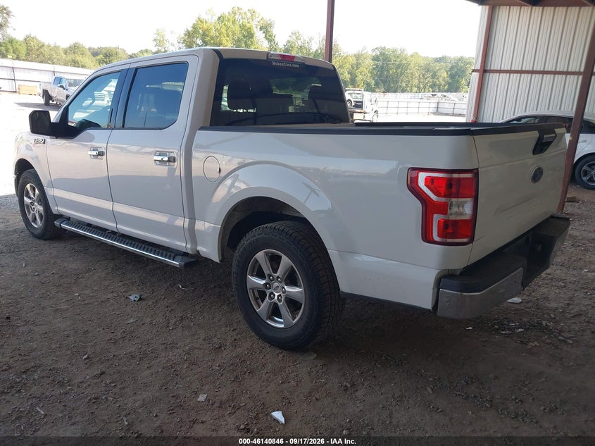 Vin: 1ftew1c50kkd14465, lot: 46640580, ford f-150 xlt 20193