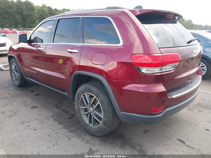 Vin: 1c4rjebg0jc175344, lot: 46640592, jeep grand cherokee limited 4x2 20183