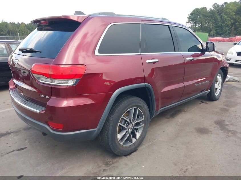 Vin: 1c4rjebg0jc175344, lot: 46640592, jeep grand cherokee limited 4x2 20184