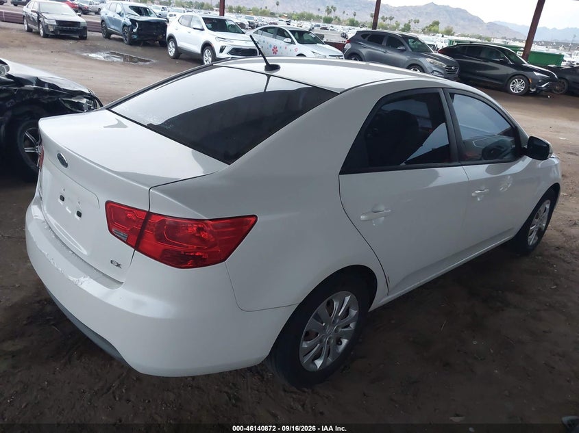 Vin: knafu4a28c5551772, lot: 46640606, kia forte ex 20124