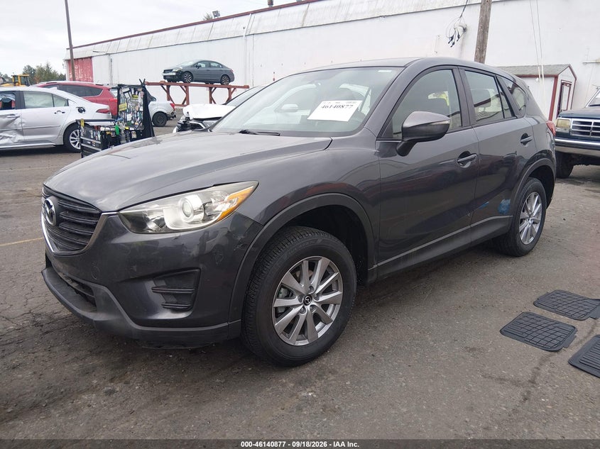 Vin: jm3ke4by2g0621567, lot: 46640611, mazda cx-5 sport 20162