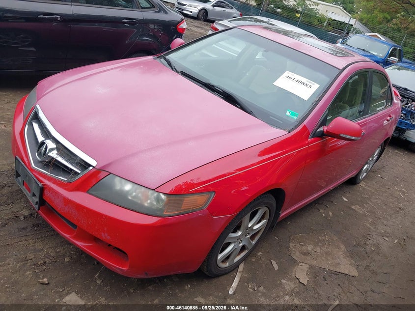 2005 Acura TSX, Normal Wear & Tear, IAAI, VIN JH4CL96815C032689 — photo 2