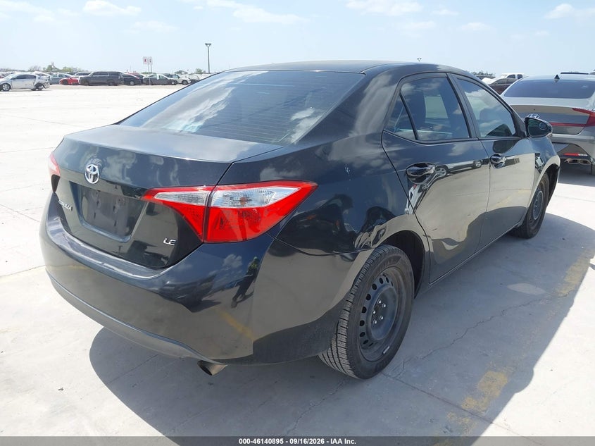Vin: 2t1burhe4fc473089, lot: 46640629, toyota corolla le 20154