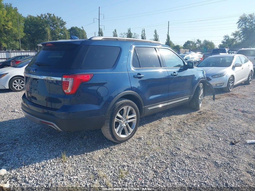 Vin: 1fm5k7d89hga68322, lot: 46640640, ford explorer xlt 20174