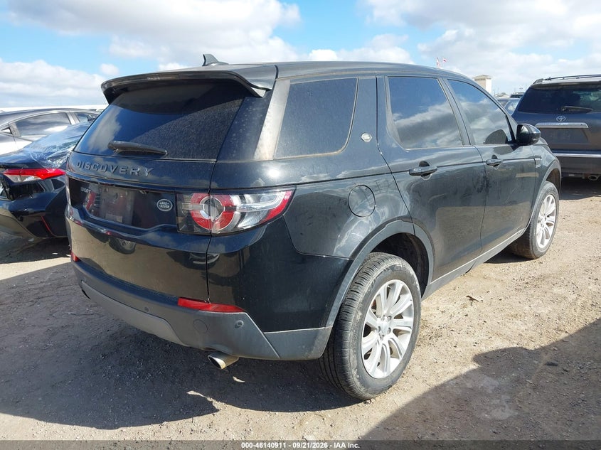 Vin: salcp2bg1gh623517, lot: 46640645, land rover discovery sport se 20164