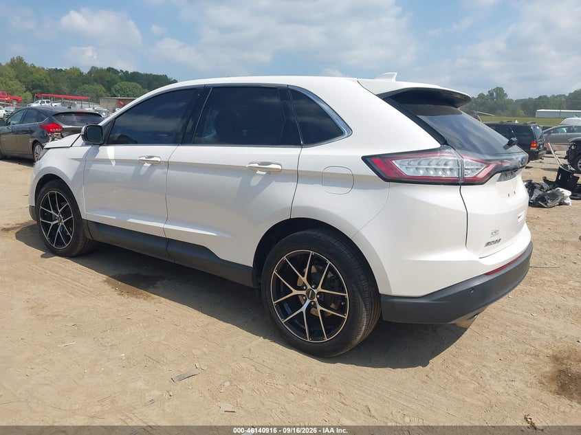 Vin: 2fmpk3k96jbc09812, lot: 46640650, ford edge titanium 20183