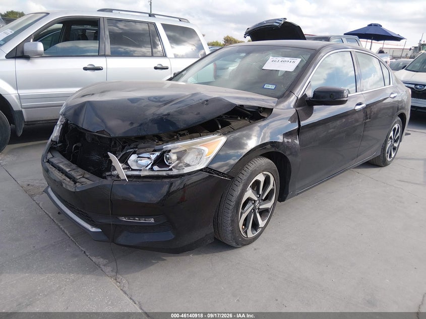 Vin: 1hgcr3f80ha039177, lot: 46640652, honda accord ex-l v6 20172
