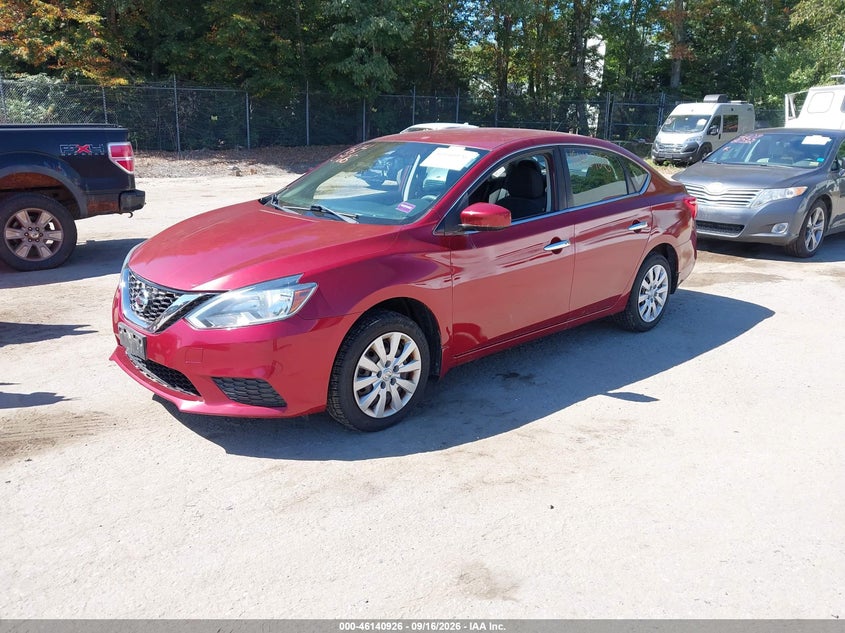 Vin: 3n1ab7ap5hy294597, lot: 46640660, nissan sentra sv 20172