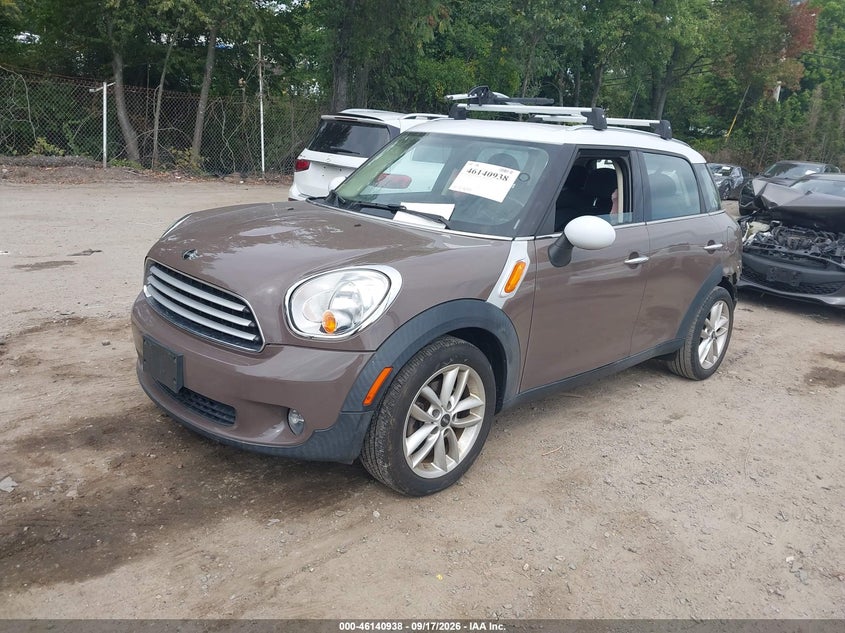 Vin: wmwzb3c52cwm06502, lot: 46640672, mini cooper countryman 20122