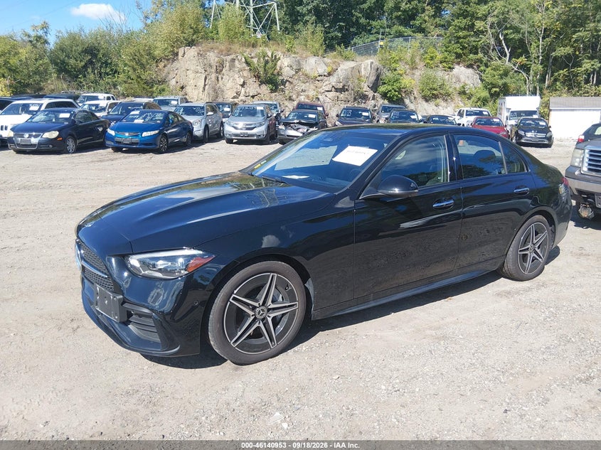 Vin: w1kaf4hb9sr256013, lot: 46640687, mercedes-benz c 300 20252