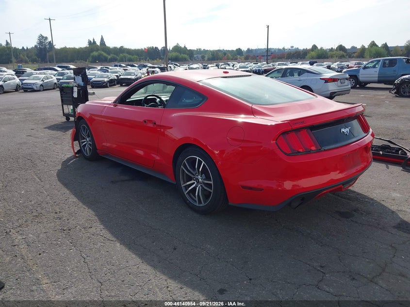 Vin: 1fa6p8th5f5363627, lot: 46640688, ford mustang ecoboost 20153