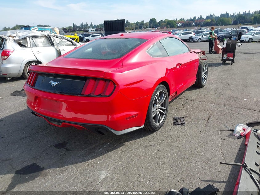 Vin: 1fa6p8th5f5363627, lot: 46640688, ford mustang ecoboost 20154