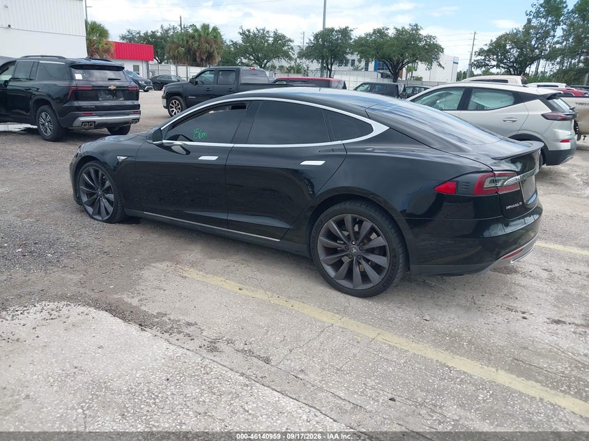 2013 TESLA MODEL S auction photo 3
