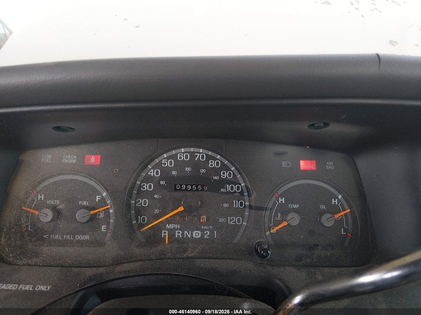 FORD CROWN VICTORIA 1996 VIN 2FALP7362TX107578