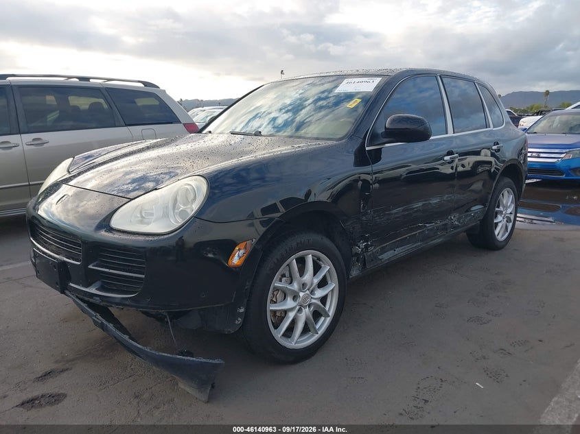2004 Porsche Cayenne, Лівий бік, IAAI, VIN WP1AB29P04LA71860 — фото 2