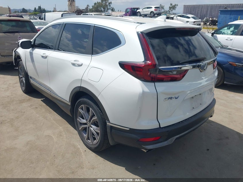 Vin: 7farw2h99le015773, lot: 46640709, honda cr-v awd touring 20203