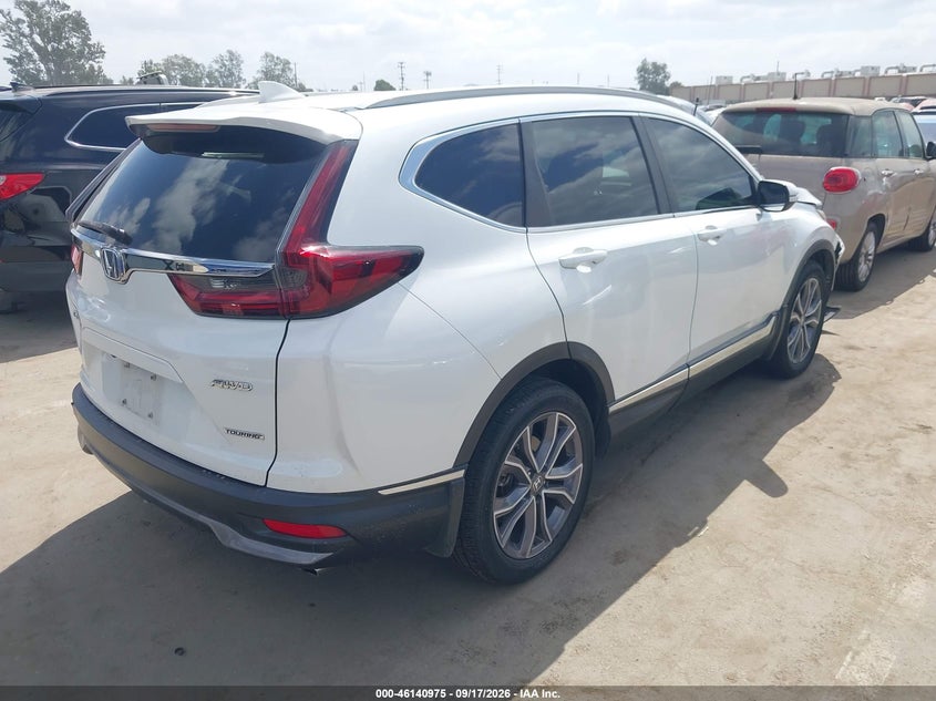 Vin: 7farw2h99le015773, lot: 46640709, honda cr-v awd touring 20204