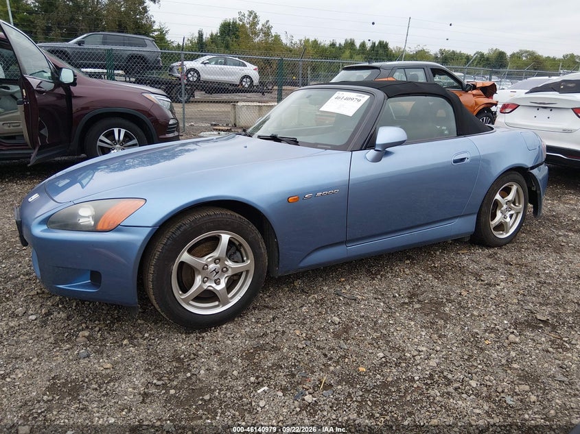 HONDA S2000 2003 VIN JHMAP11403T001724