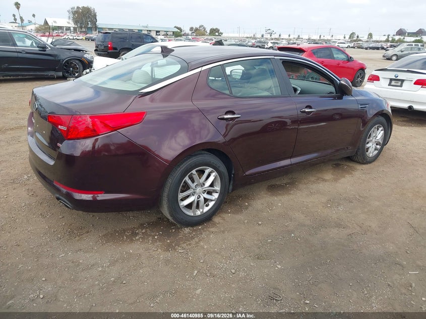 2013 KIA OPTIMA auction photo 4