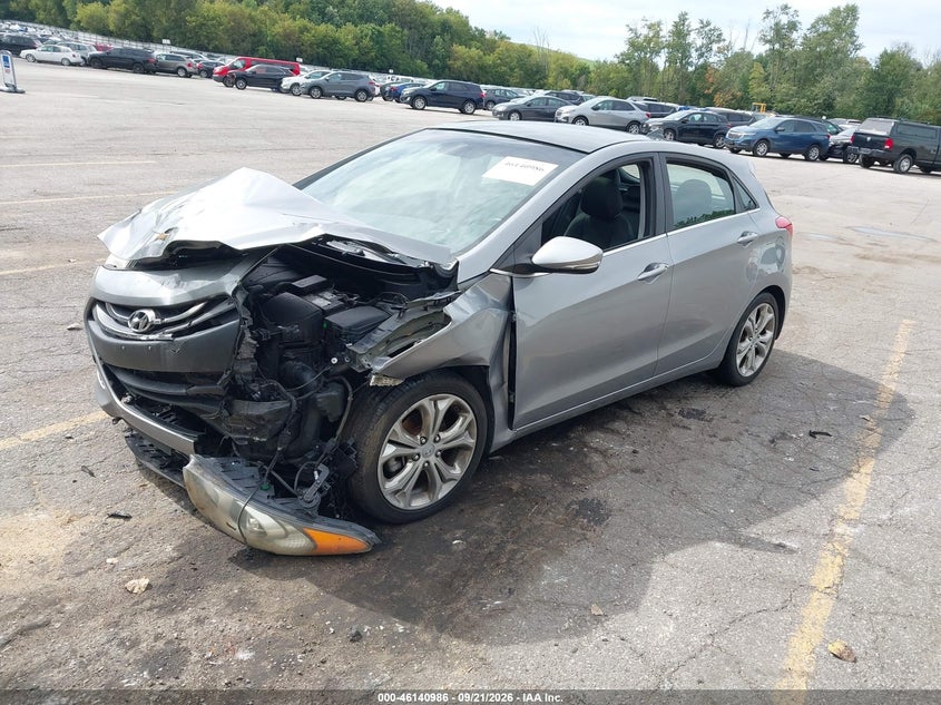 Vin: kmhd35le1du151596, lot: 46640720, hyundai elantra gt 20132