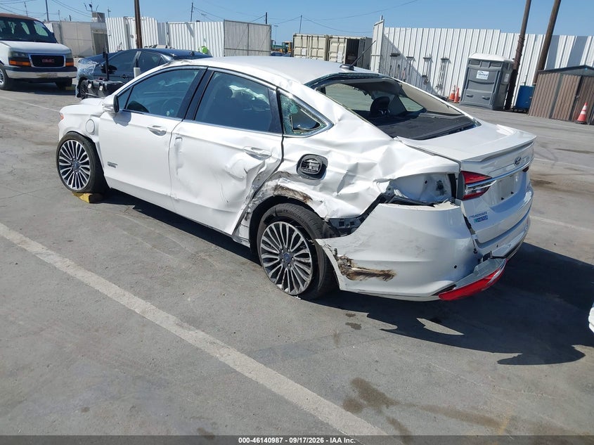 Vin: 3fa6p0su1jr110472, lot: 46640721, ford fusion energi titanium 20183