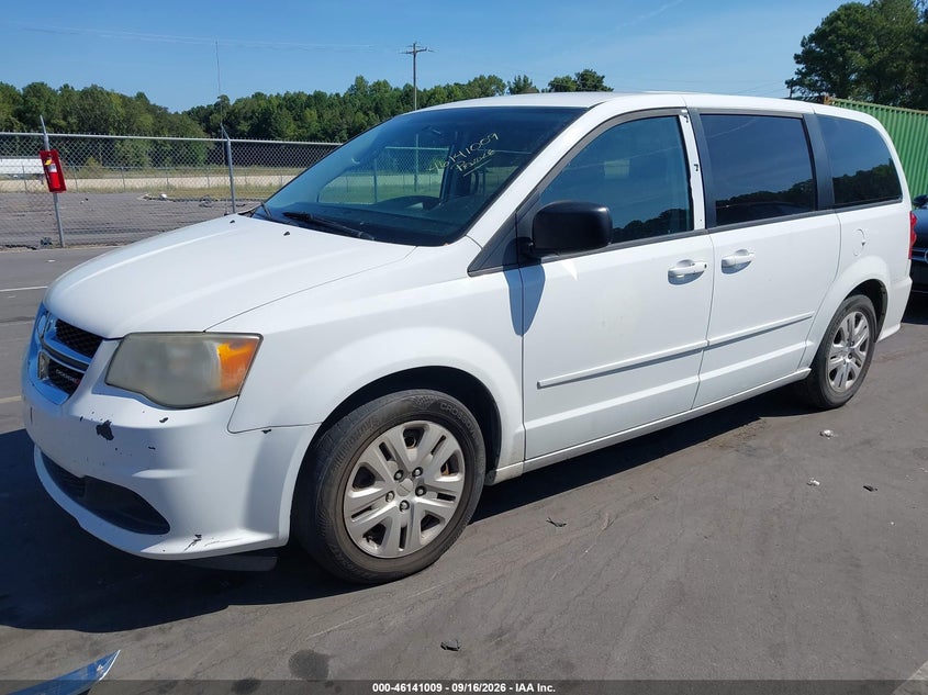 Vin: 2c4rdgbgxhr650227, lot: 46640743, dodge grand caravan se 20172