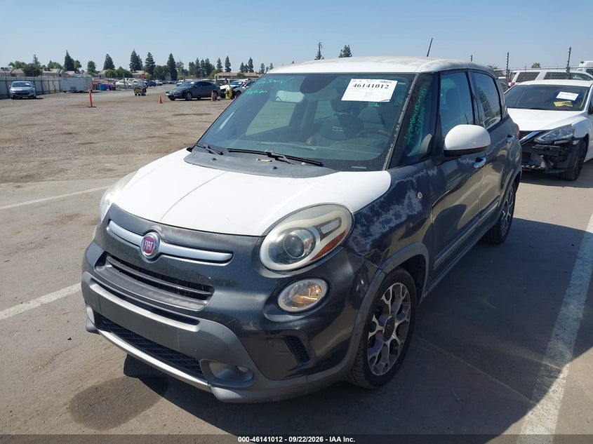 Vin: zfbcfadh8ez008421, lot: 46640746, fiat 500l trekking 20142