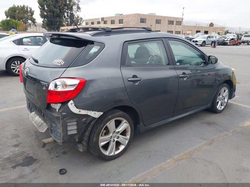 Vin: 2t1ke4ee8bc048067, lot: 46640754, toyota matrix s 20114