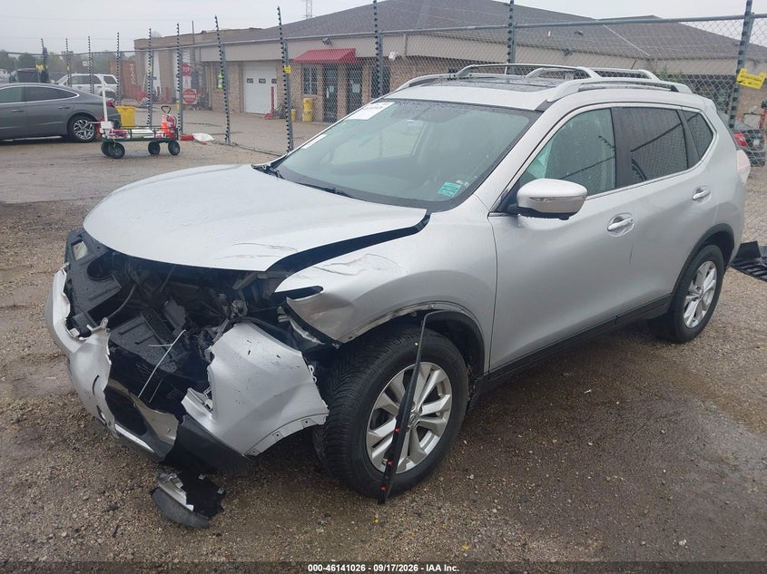 Vin: 5n1at2mv9fc784081, lot: 46640760, nissan rogue sv 20152