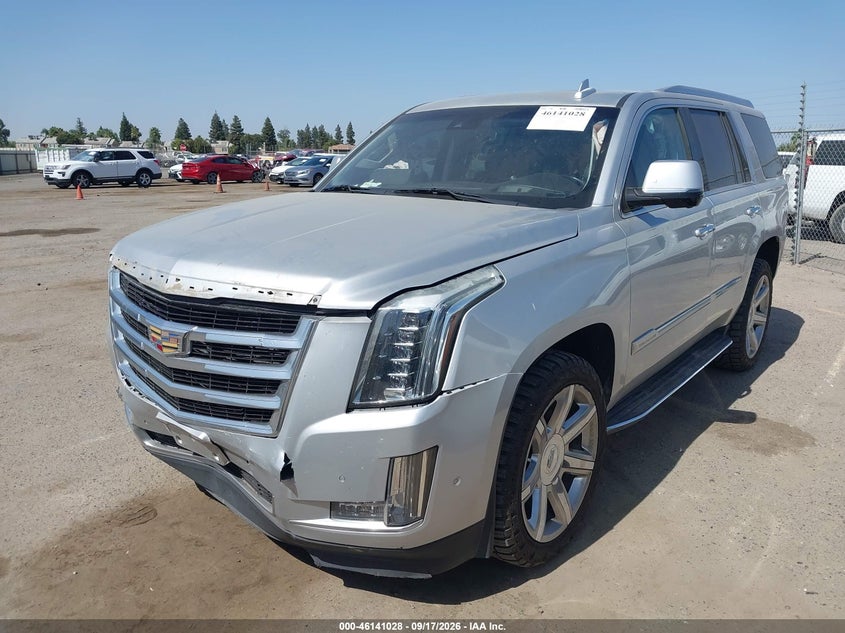 Vin: 1gys3bkj9hr360046, lot: 46640762, cadillac escalade luxury 20172