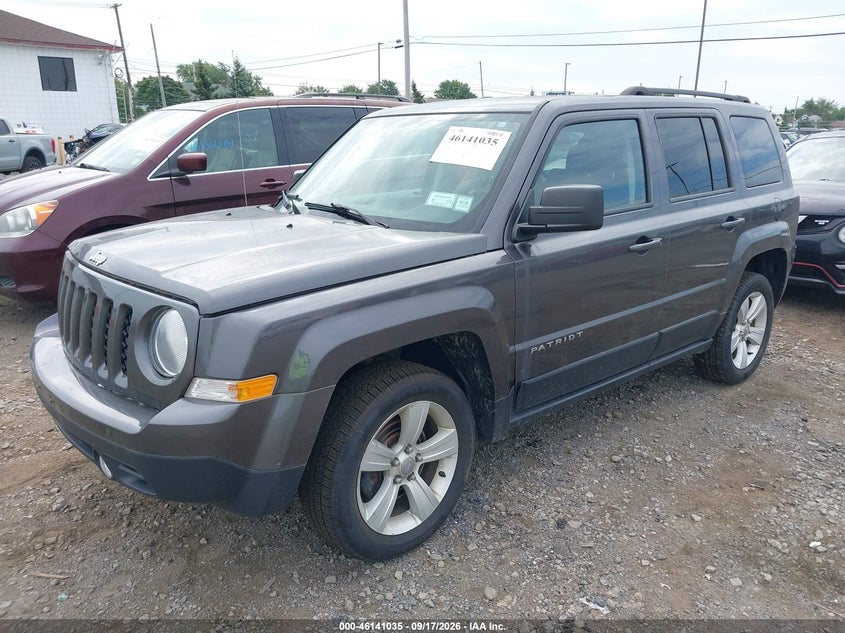 Vin: 1c4njpfa0hd148584, lot: 46640769, jeep patriot latitude fwd 20172