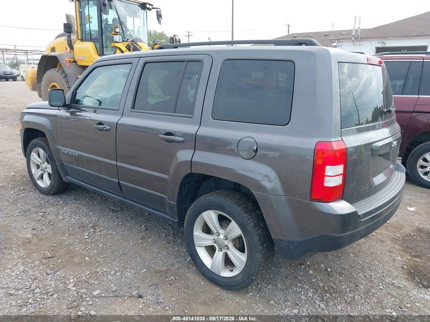 Vin: 1c4njpfa0hd148584, lot: 46640769, jeep patriot latitude fwd 20173