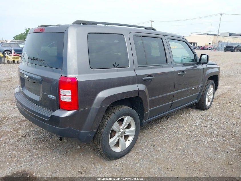 Vin: 1c4njpfa0hd148584, lot: 46640769, jeep patriot latitude fwd 20174